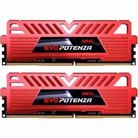 رم کامپیوتر RAM DDR4 دو کاناله 3200 مگاهرتز CL16 گیل مدل EVO POTENZA ظرفیت 32 گیگابایت