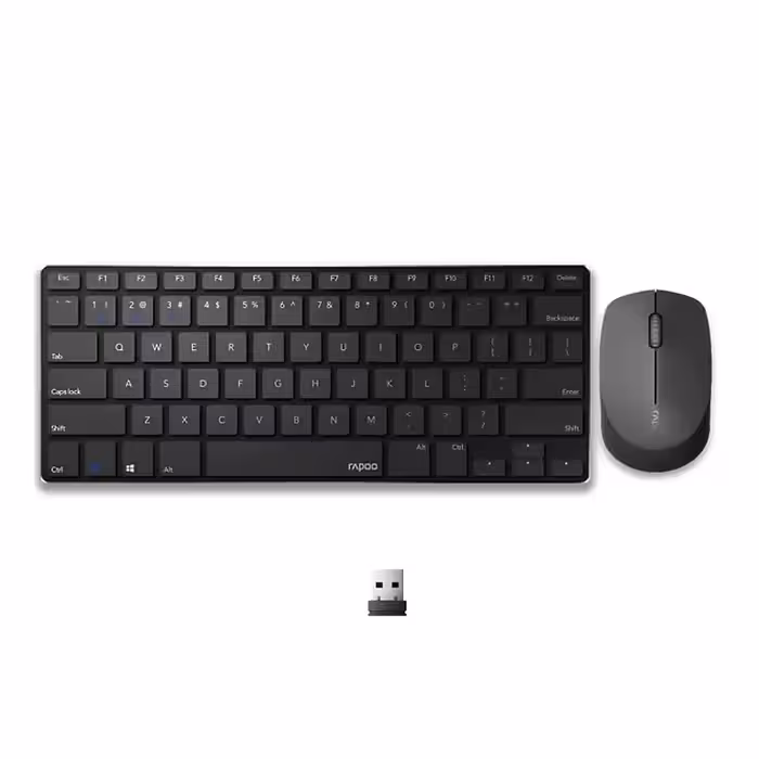 کیبورد و ماوس بی سیم رپو مدل 9000M