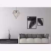دیوارکوب 2تیکه طرح برگ