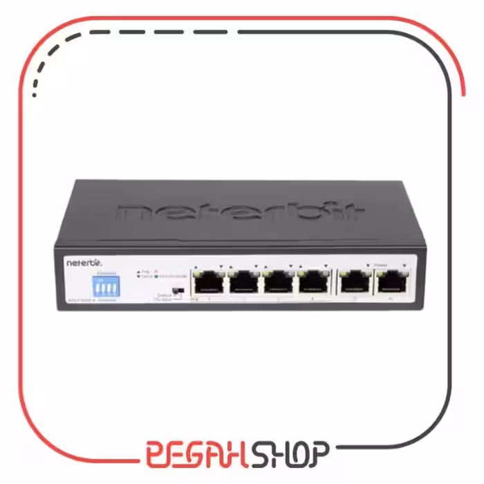 سوییچ 6 پورت POE برند Neterbit مدل NGS-F1006P-A