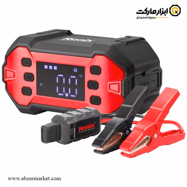 مینی کمپرسور شارژی و جامپ استارتر رونیکس مدل RH-4767