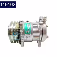 کمپرسور کولر 507 برند ساندن ساخت سنگاپور (12V) کد 119102