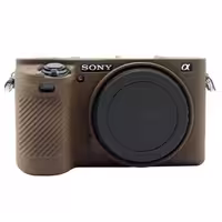 کاور سیلیکونی دوربین پولوز مدل سونی A6500 Brown