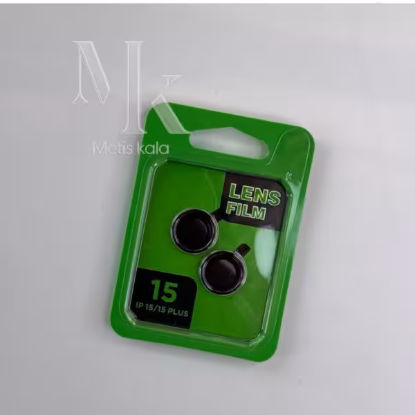 محافظ لنز iPhone 15/15plus پک سبز