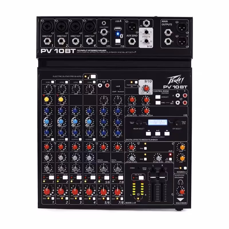 میکسر استودیویی Peavey PV10 BT