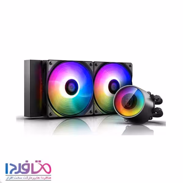 فن خنک کننده مایع پردازنده دیپ کول مدل Castle 240RGB V2
