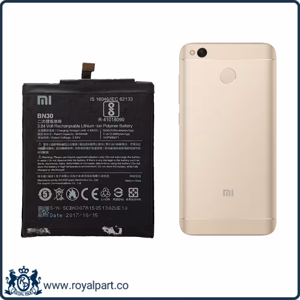 باتری شیائومی ردمی 4 آ | Battery Xiaomi Redmi 4A BN30