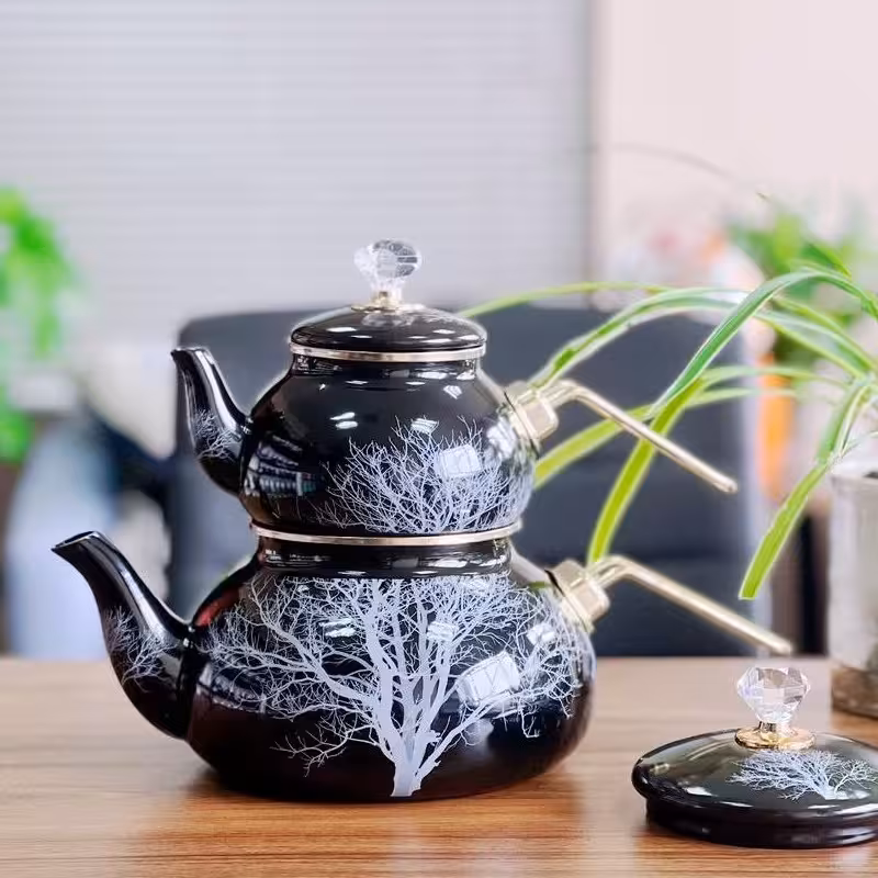 کتری قوری طرح درخت 