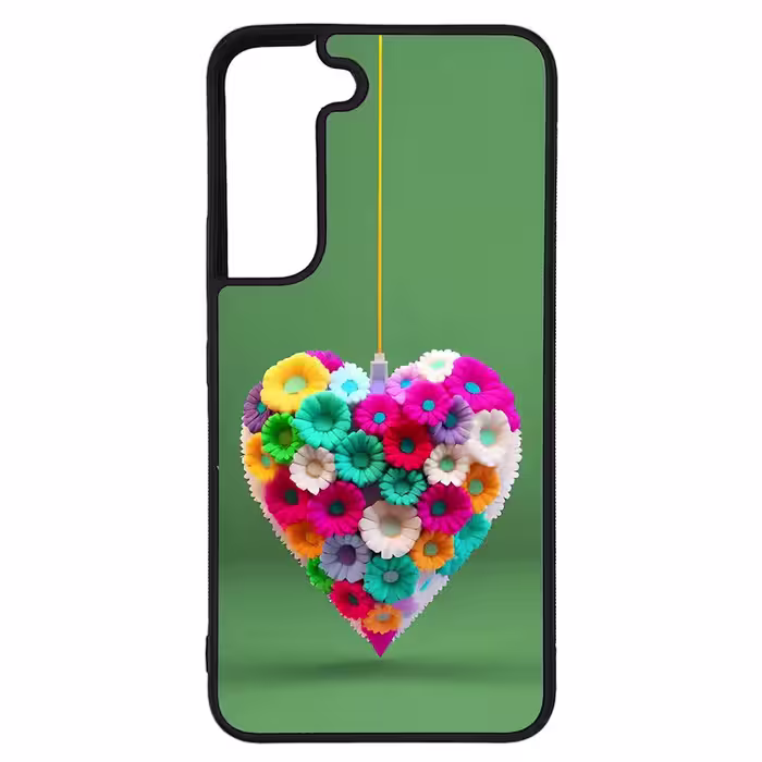 کاور طرح قلبی کد G-146 مناسب برای گوشی موبایل سامسونگ Galaxy S22 | دیجی قاب دونی