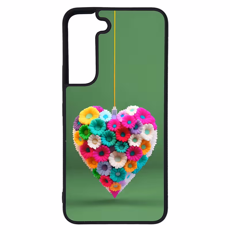 کاور طرح قلبی کد G-146 مناسب برای گوشی موبایل سامسونگ Galaxy S22 | دیجی قاب دونی