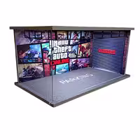 اسباب بازی مدل پارکینگ ماشین بازی و اکشن فیگور طرح GTA کد 2