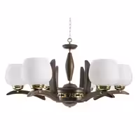 لوستر پردیس مدل سپیدار 6 مات