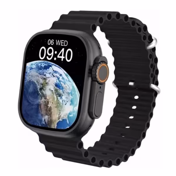 ساعت هوشمند 50 میلی متری اسمارت واچ مدل KW36MAX با بند سیلیکونی | کالا مکس