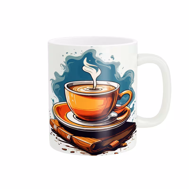ماگ طرح فنجان12