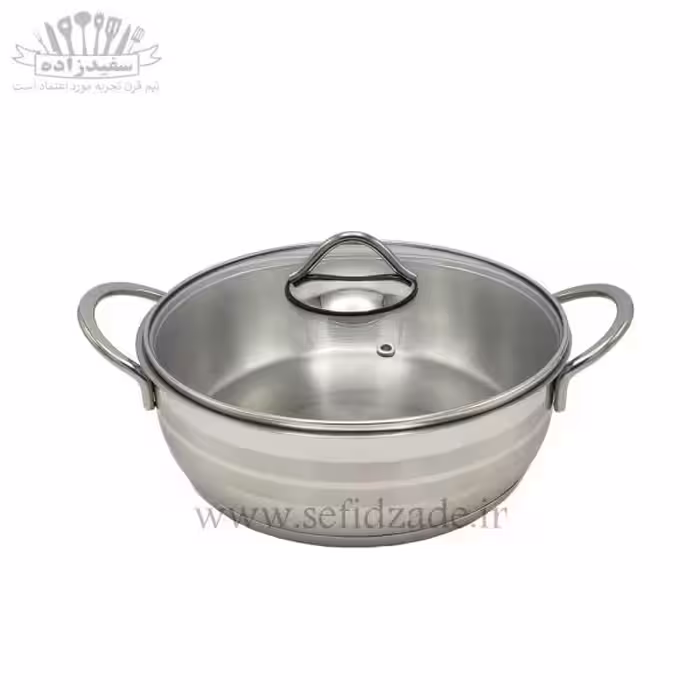 تابه دودسته استیل دستی