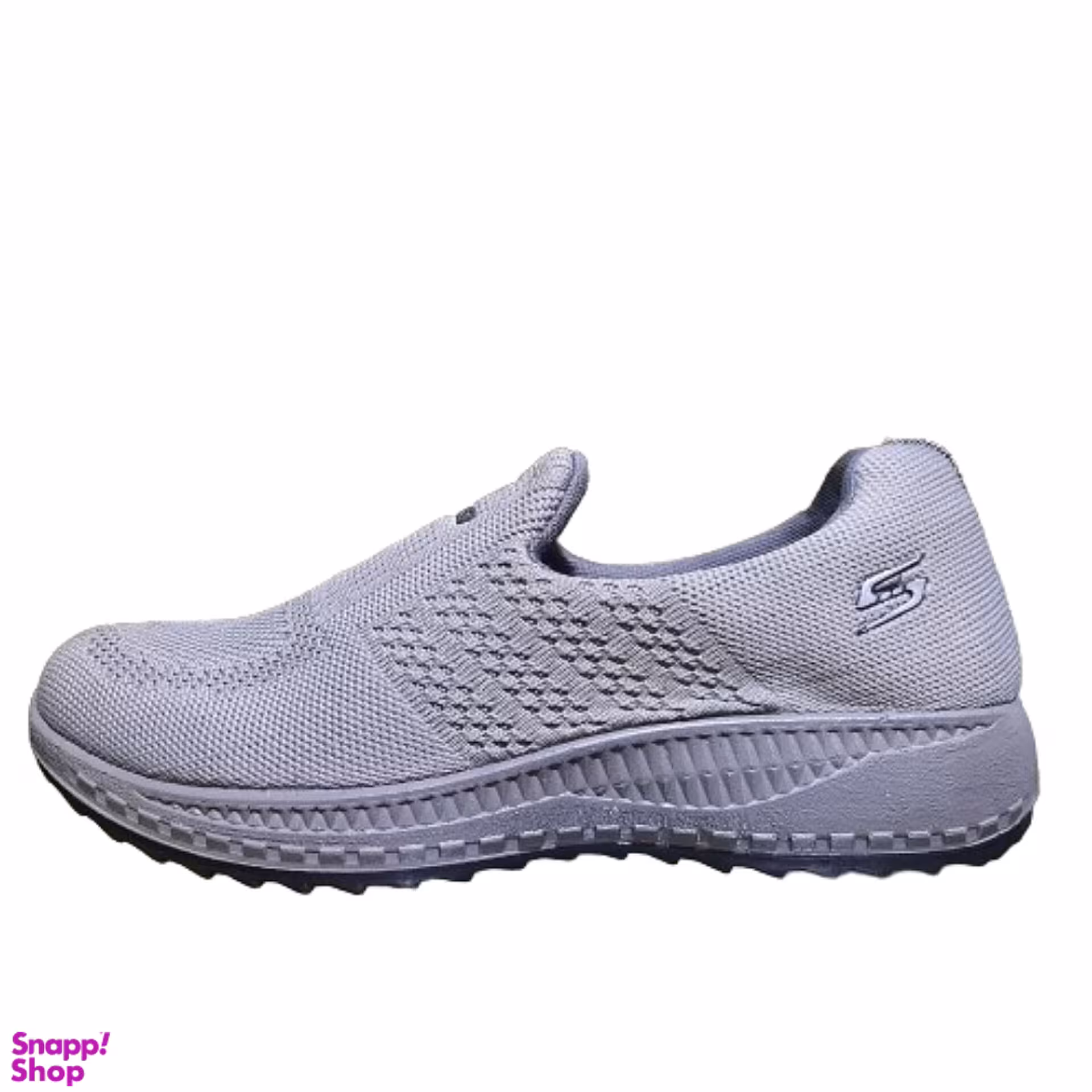 کفش راحتی مردانه طرح اسکچرز کد 2132 رنگ طوسی