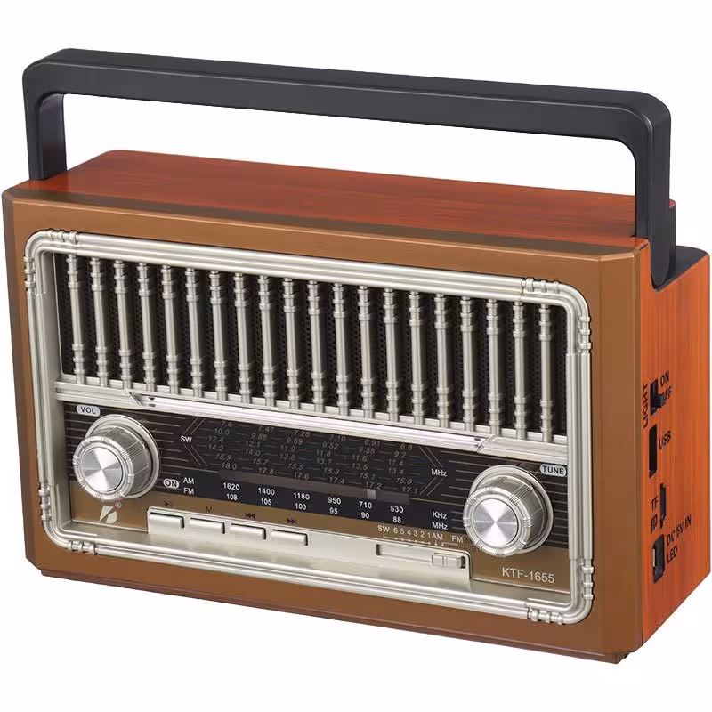 اسپیکر رادیویی بی سیم قابل حمل KBroad مدل KTF-1655