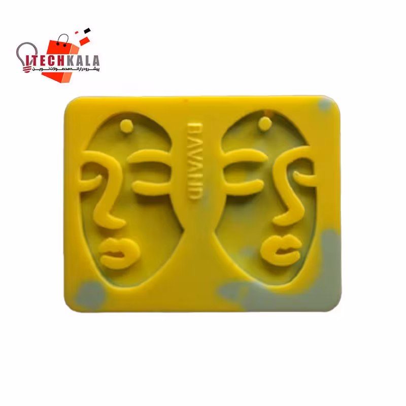 قالب سیلیکونی گوشواره نیم رخ