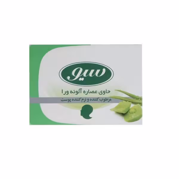 صابون بهداشتی پرچرب سیو حاوی عصاره آلوئه ورا وزن 125 گرم