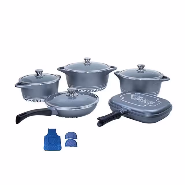 سرویس پخت و پز 13 پارچه ام جی اس طرح ایتالیا کد C