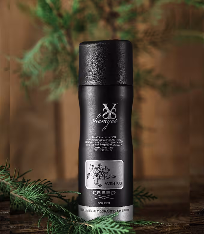 اسپری خوشبوکننده بدن مردانه شمیاس مدل کرید اونتوس (Creed Aventus) حجم 200 ml
