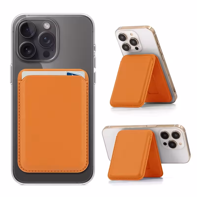 کیف مگ سیف جاکارتی دار استنددار مدل چرمی Wallet Card