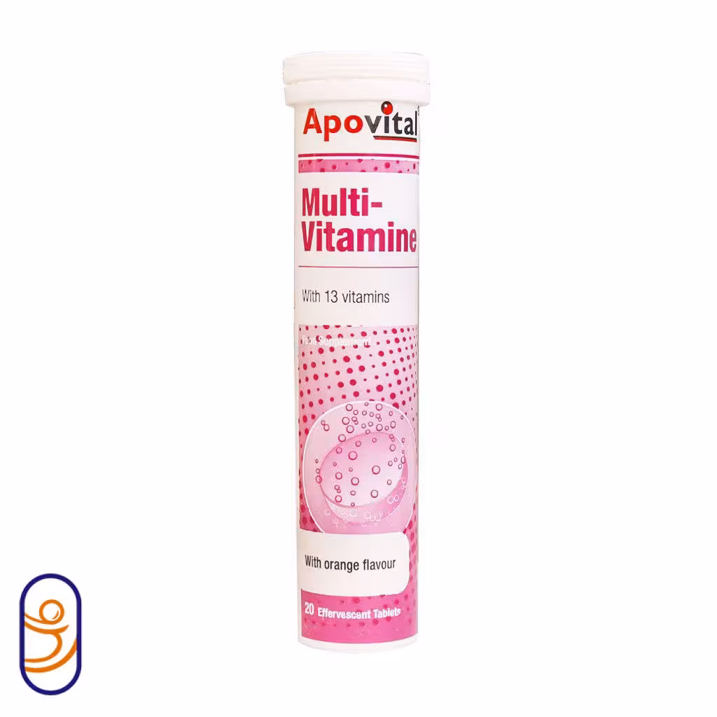 قرص جوشان مولتی ویتامین آپوویتال