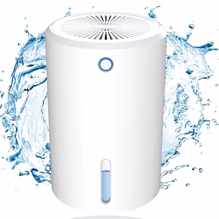 دستگاه رطوبت گیر هوای 900 میلی لیتری برند Elegent life با قدرت رطوبت گیری 300 میلی لیتر در روز مدل MD301