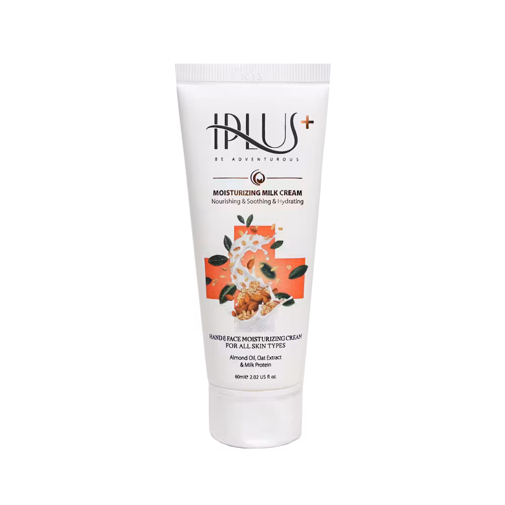 کرم آبرسان تیوپی روغن بادام و جوی دوسر آی پلاس مناسب انواع پوست 60 میلی لیتر