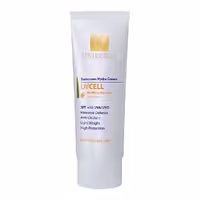 کرم ضد آفتاب بی رنگ آنژسل مناسب پوست خشک SPF 50 حجم 40 میلی لیتر | Unjecell UVCell Sunscreen Cream Normal to Dry Skin 40 ml