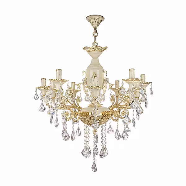 لوستر چشمه نور 15 شعله مدل H6646/10