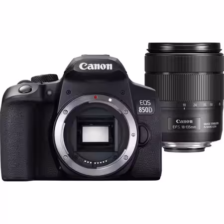دوربین دیجیتال کانن مدل EOS 850D به همراه لنز 18-135