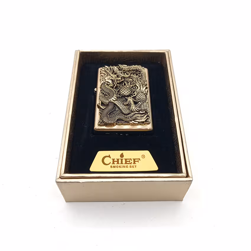 فندک بنزینی چیف طرح اژدها کد L130081