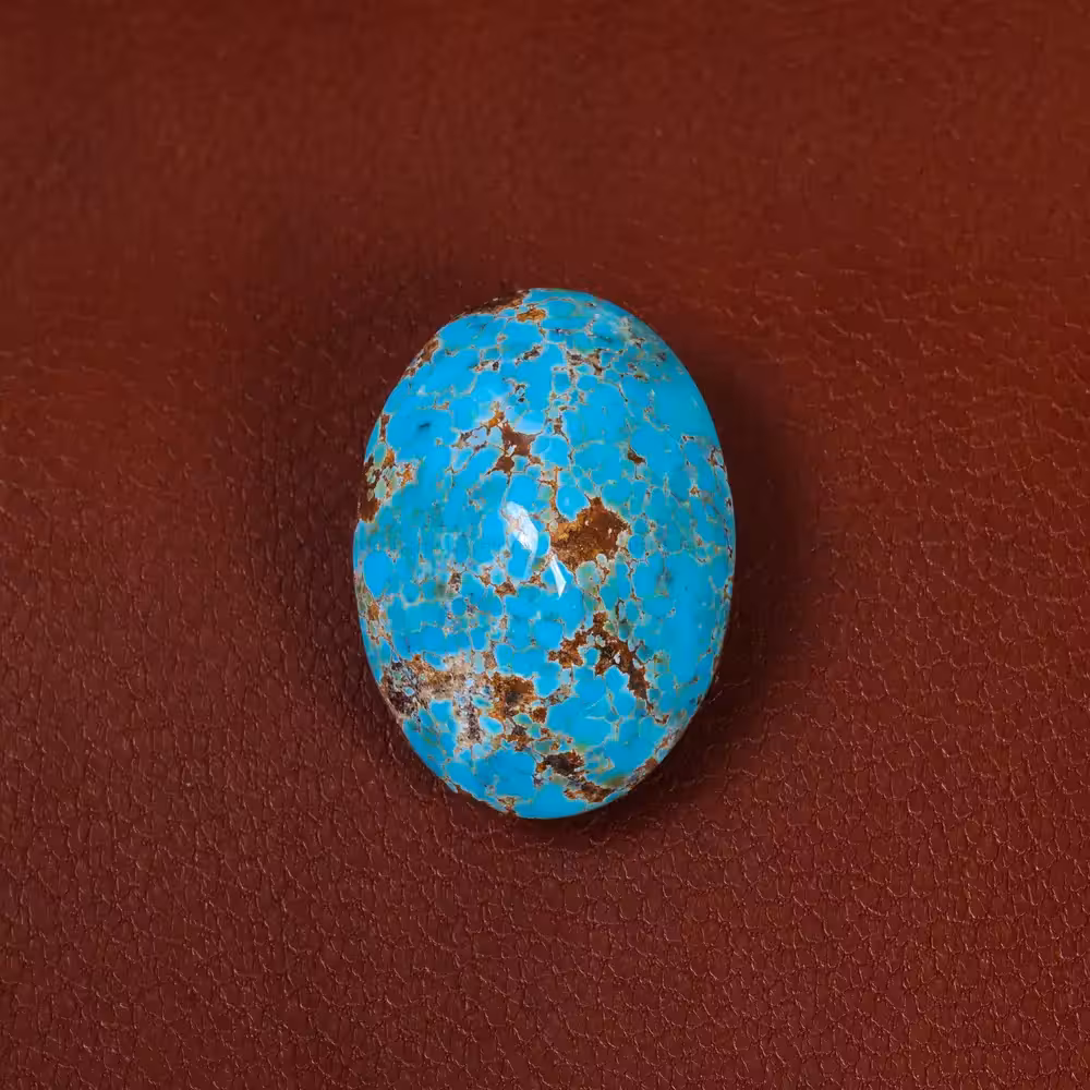 نگین فیروزه شجری کد 29515 - جواهری مشاهیر