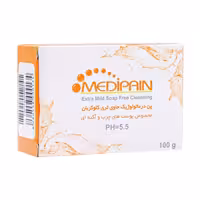 پن درماتولوژیک حاوی تری کلوکربان مناسب پوست های چرب حجم 100 گرم  مدیپین  (آنتی باکتریال)
