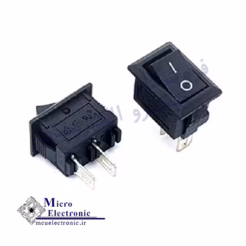 کلید راکر دوحالته کوچک KCD1-701 2PIN