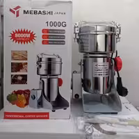 آسیاب صنعتی مباشی ژاپن- ظرفیت 1 کیلویی- 8 تیغه طلایی- قدرت 8000W وات