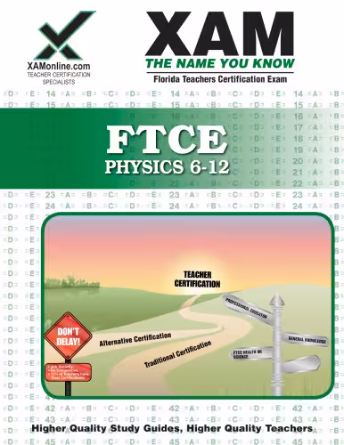 خرید و دانلود نسخه کامل کتاب FTCE Physics 6-12 (XAM FTCE)