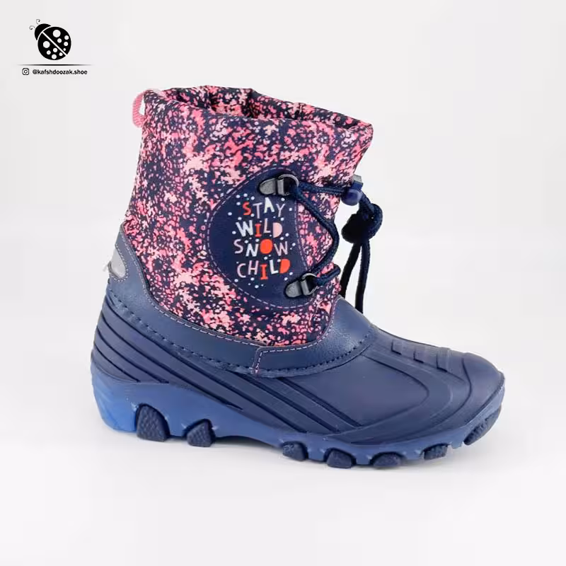 افتر طرح گل Lupilu سرمه ای-سرخابی