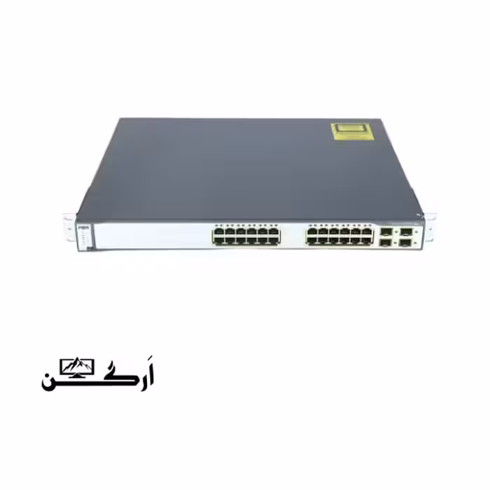 سوئیچ 24 پورت سیسکو مدل WS-C3750G-24TS-E