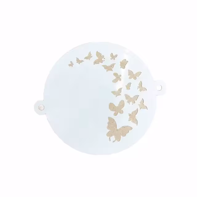 شابلون و استنسیل کیک گرد کد7