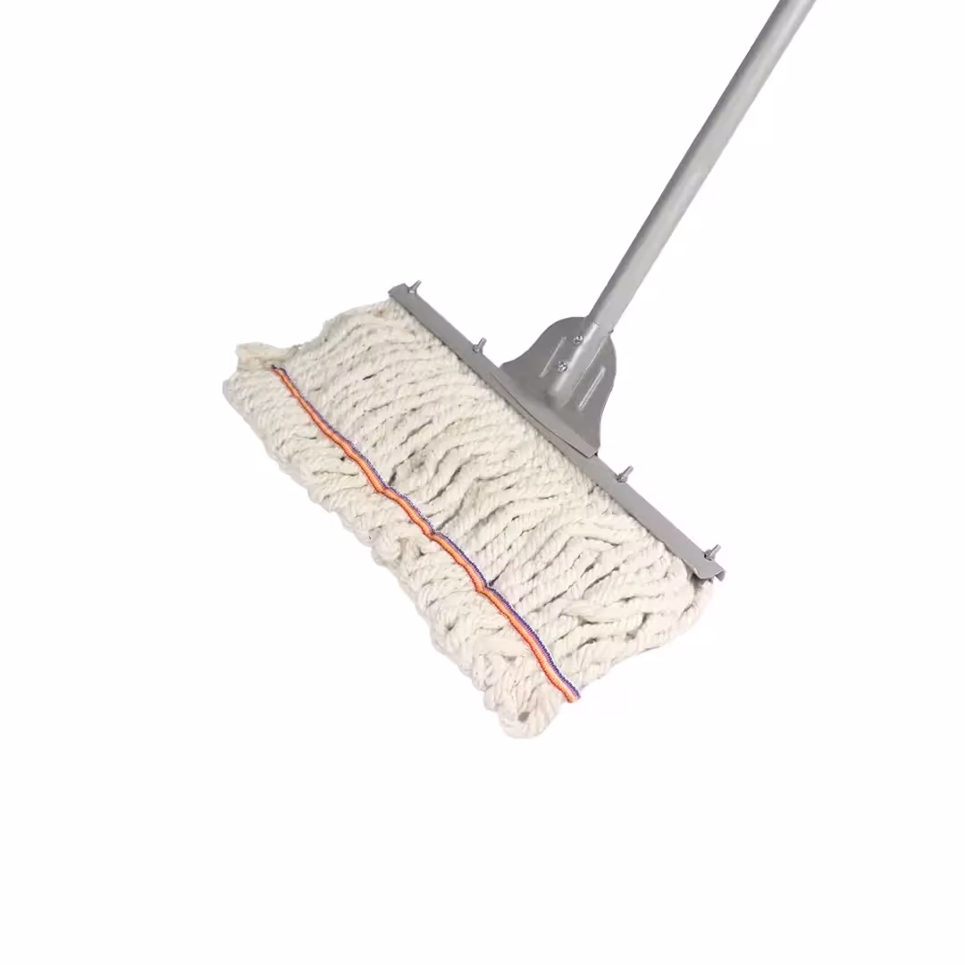 تی نخی زمین شوی فلزی 40 سانتی با دسته