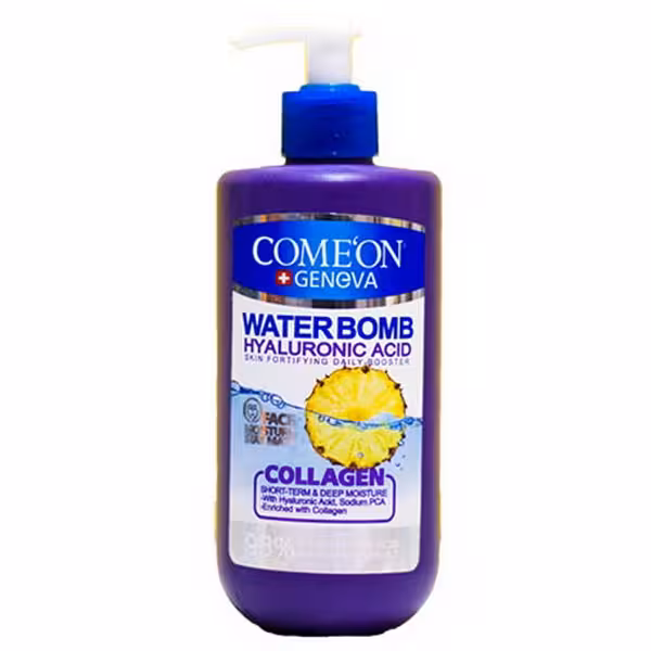 آبرسان کامان پمپی سری واتربمب کلاژن comeon collagen حجم 500 میل