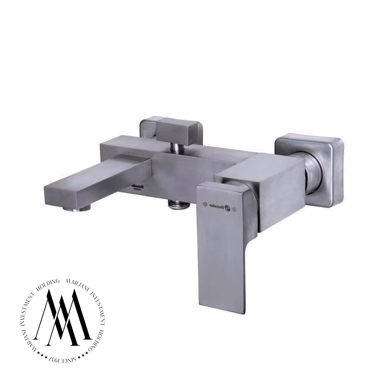 شیر حمام شودر مدل اروپا (کرومات)