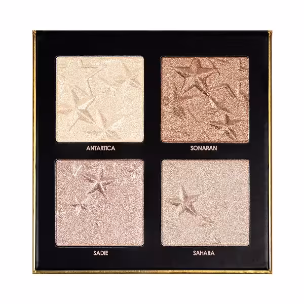 پالت هایلایتر 4 رنگ فور اور 52 _ DGH002