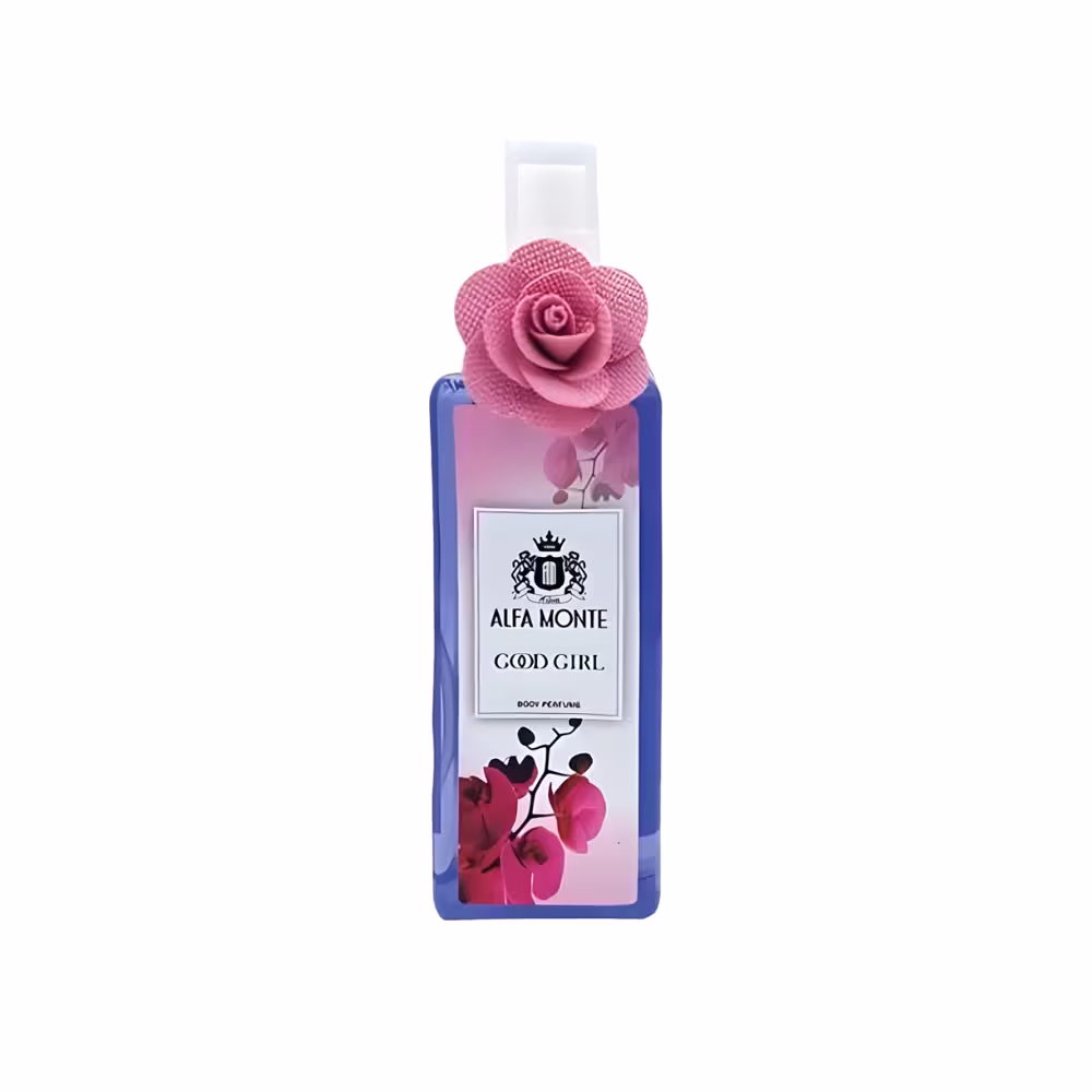 بادی اسپلش زنانه گود گرل آلفامونته مدل Alfa Monte Good Girl Body Parfume
