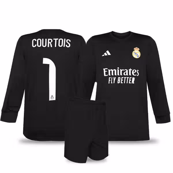 پیراهن و شرت دروازه بانی رئال مادرید 2025 (کورتوا)