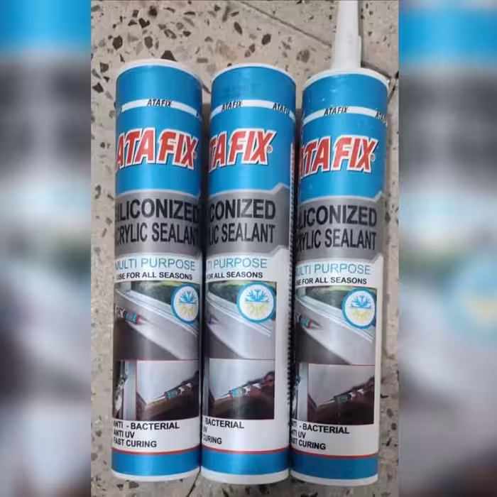 چسب ماستیک ماربل شیت پلی یورتان و ترمووال مدل ATAFIX چسبندگی قوی و ضدآب و درزگیر (پس کرایه)