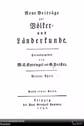 خرید و دانلود نسخه کامل کتاب Neue Beiträge zur Völker- und Länderkunde