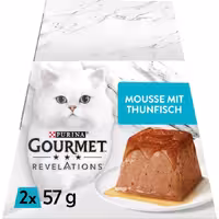 دسر گربه گورمه موس ماهی تن در سس  2 عددی